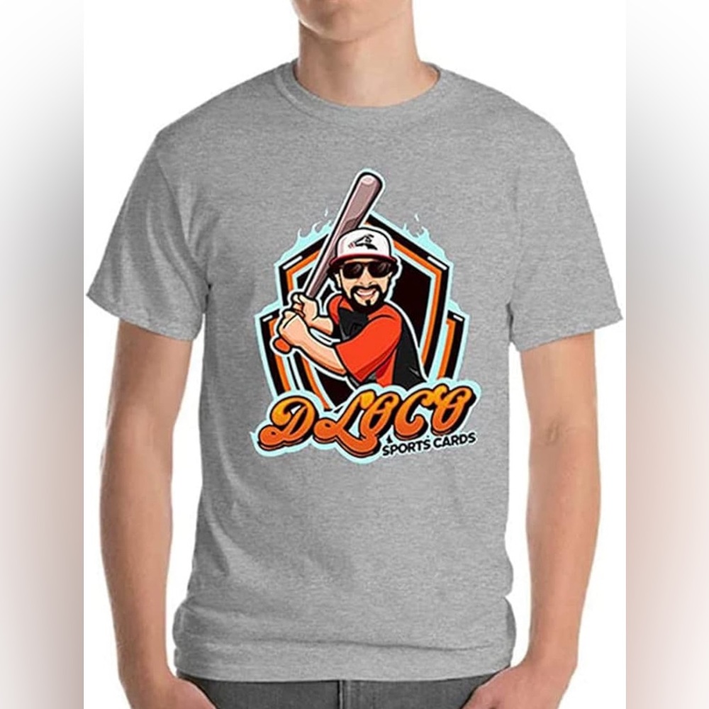 Men’s Sport Theme Retro Cartoon Hip Hop Style T-Shirt Fashion Style Short Sleeve